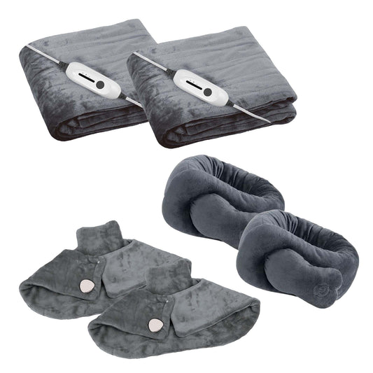 🌟 Father's and Mother's Day Ultimate Comfort Bundle: Heated Blankets & Relaxing Massagers! 🌟