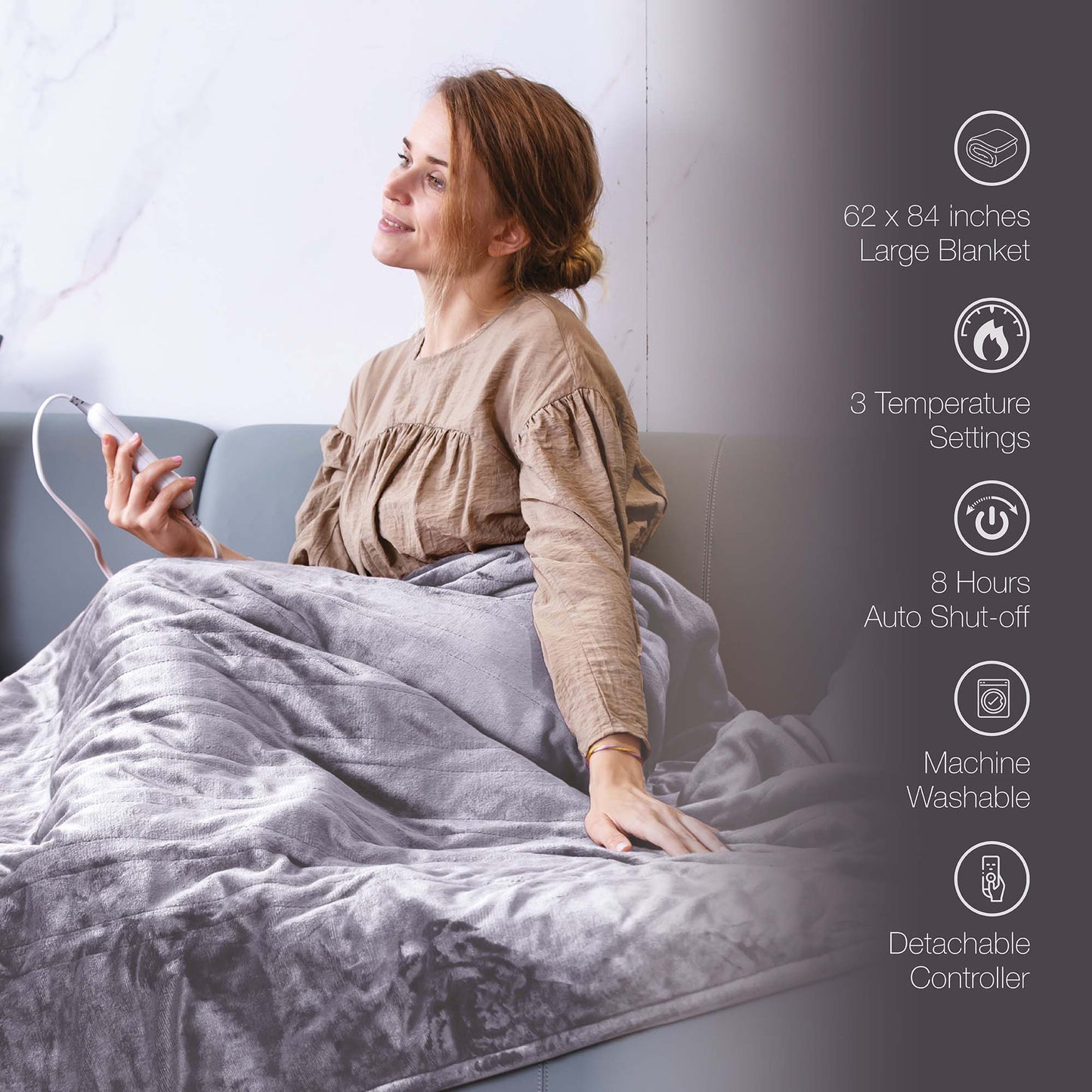 🌟 Father's and Mother's Day Ultimate Comfort Bundle: Heated Blankets & Relaxing Massagers! 🌟